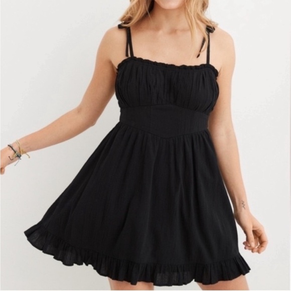 Aerie Corset Mini Dress - Picture 1 of 3